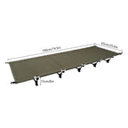 Ultralight Foldable Camping Cot, Portable Comfortable Camping Bed for Adults Outdoor Hiking Travel Backpacking Home Office Nap