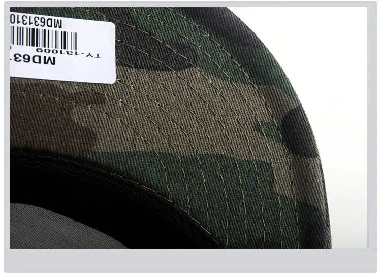 Men Baseball Caps Camouflage Breathable Cotton Hat Male Fashion Camo Sport-cap Adjustable Headwear Fishing Hiking Suncap Women
