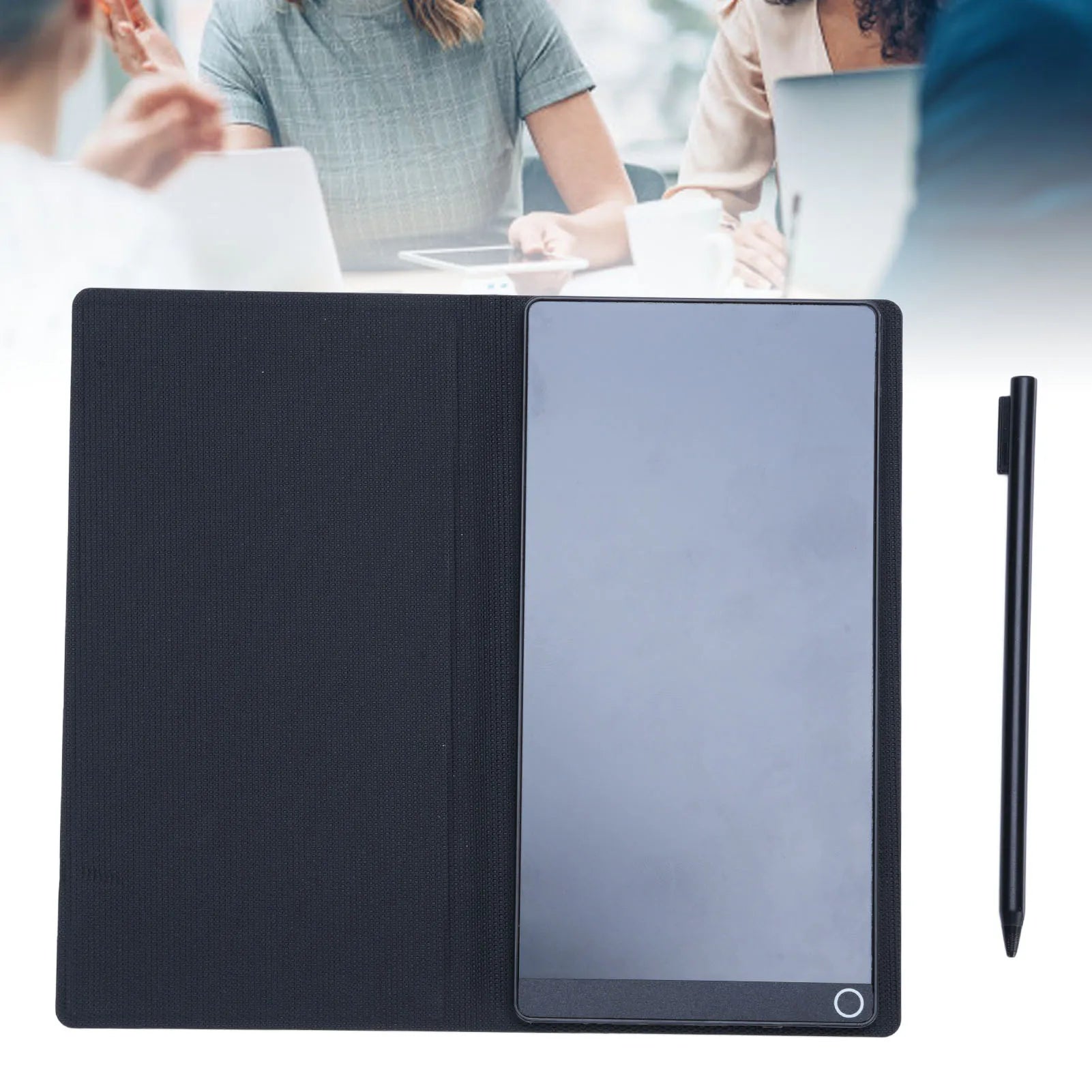 Full Screen LCD Writing Pad LCD Writing Tablet Portable Erasable 6.5 Inch Full Screen Digital Notepad for Taking Notes Drawing Main image
