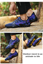 2023 Summer Men Women Trekking Hiking Shoes Summer Mesh Breathable Men Sneakers Outdoor Trail Climbing Sports Shoes Size 36-47