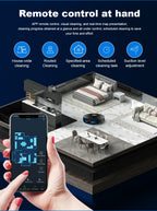 Liectroux / LILIN X6 Robot Vacuum Cleaner,Laser System,Wet Dry Mopping,6500Pa, Multi-Floor Map,Zone Cleaning,APP Restricted Area