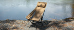 OneTigris Portable Tigerblade Camping Chairs Outdoor Folding Fishing Chair For Trekking BBQ Parties Gardening Beach Indoor Use