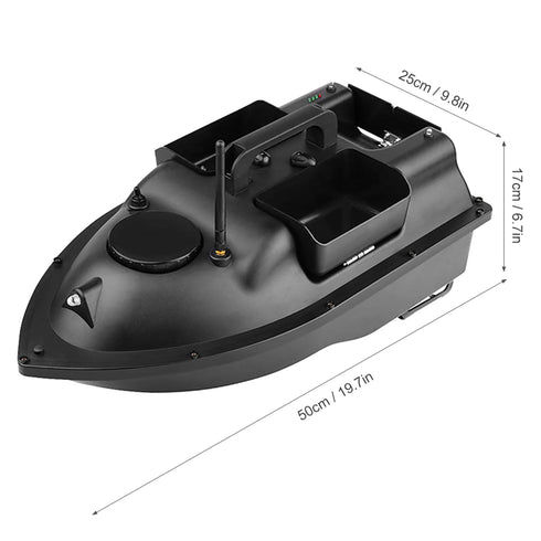 Modern GPS Fishing Bait Boat with 3 Bait Containers 12000mAh Wireless Bait Boat with Automatic Return Function Various styles