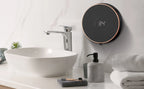 Automatic Foaming Soap Dispenser - Touchless Wall Mount, LED Temp Display, USB Rechargeable for Bathroom, Kitchen&Commercial Use