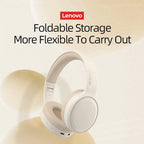 Choice Lenovo th30 wireless headphones Bluetooth earphone 5.0 foldable headset sport headphone game Fone Bluetooth earbuds