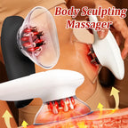 Electric Fat Cellulite EMS Removal Abdomen Massage Device Strong Suction Deep Tissue Body Sculpting Massager Tool Anti Cellulite