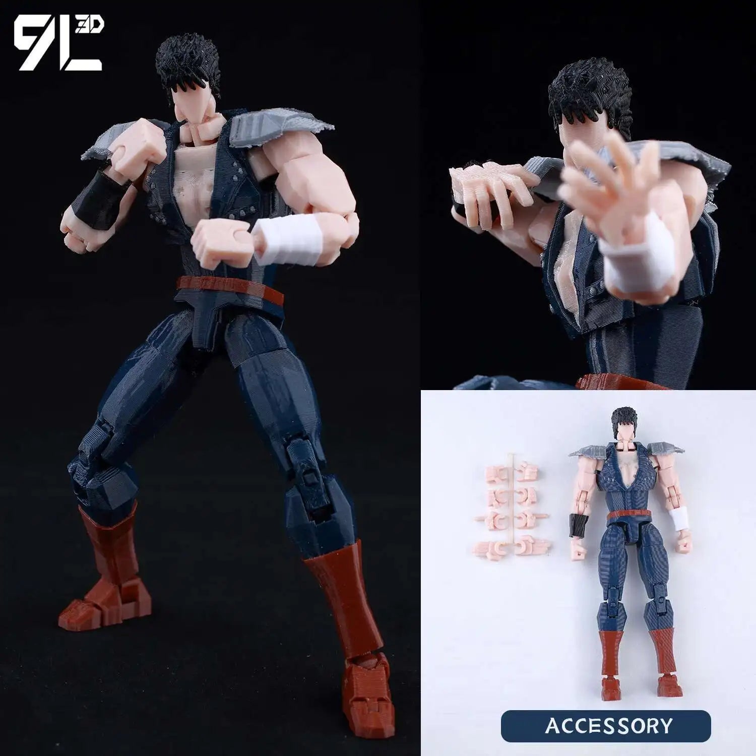 Venom Spider-Man Lucky13 Dummy13 Action Figures - 3D Printed T13 Multi-Jointed Shapeshift Mannequin Anime Collectible Toys