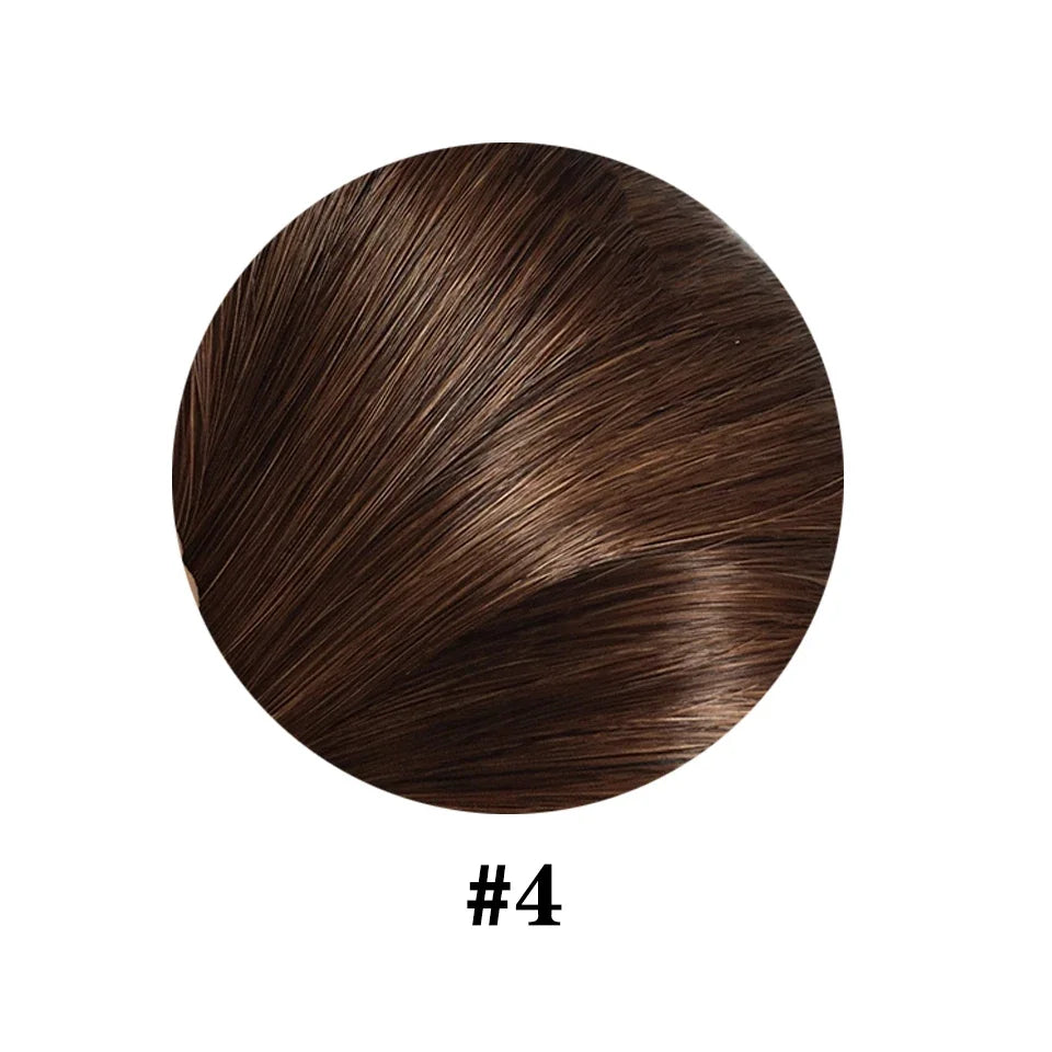 8Pcs Clip In Human Hair Extensions 100% Real Human Hair Clip in Natural Hair Extensions Straight Hair Pieces 14-26Inch Remy Hair