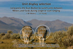 BOSHIWEI 10x42 HD Binoculars with Laser Rangefinder IPX7 Waterproof Ergonomic Design for Long Time Outdoor Viewing and Measuring