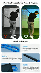 Advanced Golf Speed Rope Fitness Training Indoor and Outdoor Swing Practice Tool﻿﻿﻿﻿﻿﻿﻿﻿﻿﻿