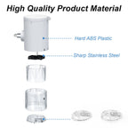 Shaved Ice Attachment for KitchenAid Stand Mixers with 8 Ice Molds Ice Shaver Attachment with Coarse and Fine Blades