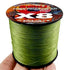 8 Strands Multifilament Fishing Lines Sea Wire Fly Carp Braided Line X8 Spinning Lure Fishing Cord for Bass 300m/500m 18lb-78lb