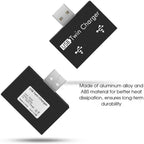 1pc 2.0 USB Splitter 1 Male to 2 Port Female USB Hub Adapter Converter for Phone  Laptop PC Computer Charging Accessories