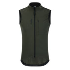 YKYWBIKE Men Cycling Gelit Thermal Fleece Bicycle Windbreaker Sleeveless Bike Vest Windproof Waterproof Cycling