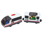 Wooden Train Toys Train Track Magnetic Set Electric Car Locomotive Diecast Slot Fit All Wood Brand Biro Railway Tracks For Kids