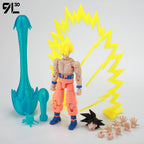 9L3D Printed Dragon Ball Son Goku Vegeta Beerus Frieza Anime Lucky13 Dummy13 Titan13 Action Figures Multi-Jointed Movable Toys