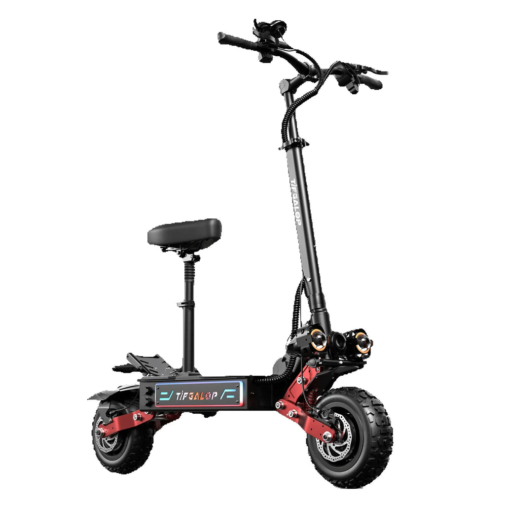 TIFGALOP CL8 Electric Scooter 6000W Powerful Motor 60V 33Ah Battery up to 100km Range Street Legal Adult Microcar Electric Scoot
