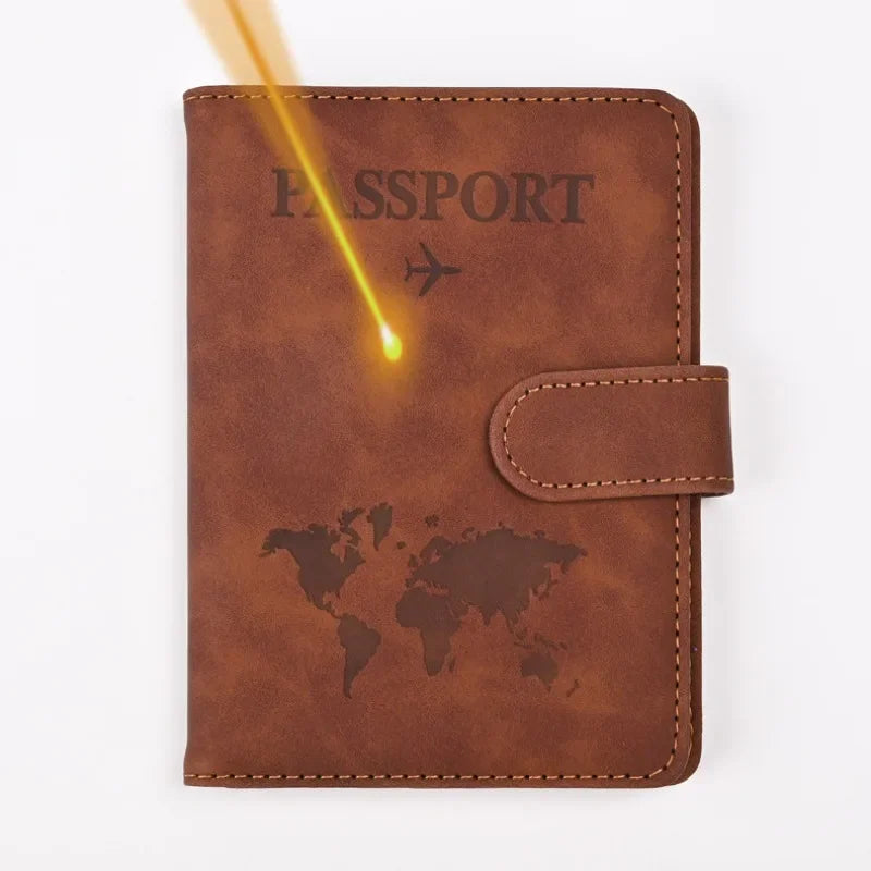 Custom Passport Cover Monogrammed Engraved Name Passport Cover Case Holder Wedding Bridesmaid Groomsman Gift Passport Wallet