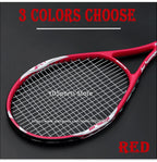 High Quality Carbon Aluminium Alloy Strung Tennis Racket For Adult Tenis Rackets 4-1/4 Inch Strings Bag Raquet Padel Men Women