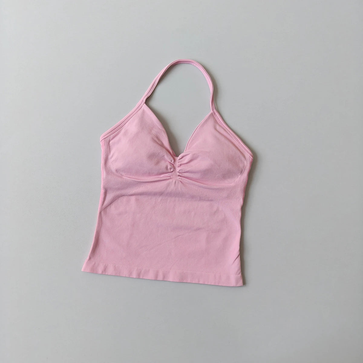 Longline Strappy Top Yoga Vest Woman Backless Tank Tops Sports Fitness Bras Running Workout Gym Halter