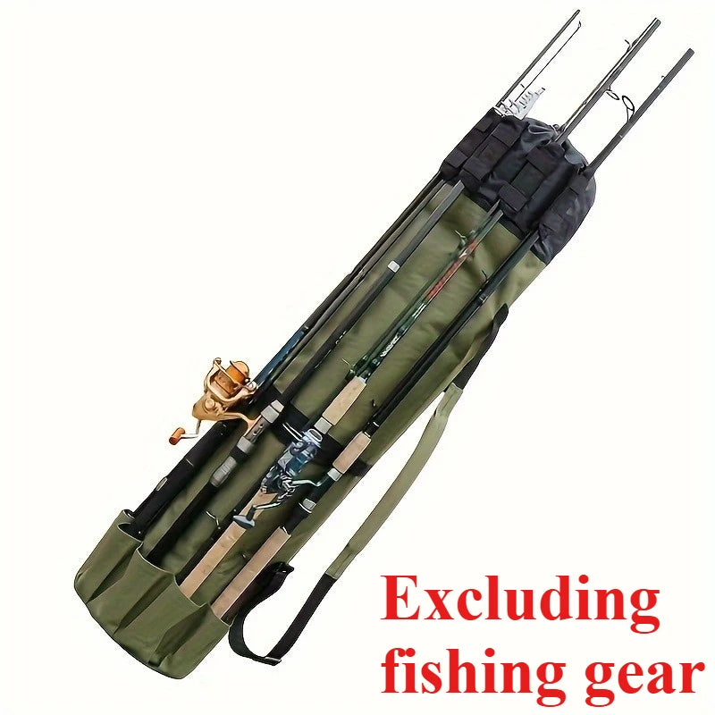 Fishing Rod Bag Durable Folding Fishing Tackle Carry Bag Multifunction Large Capacity High Quality Rod Case