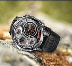 2026 New TANK Ultra 1400mAh Battery Military Smart Watch 10ATM Waterproof Heart Rate Tactical LED Flashlight Men Sports Bracelet