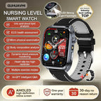 New Health Watch Uric Acid Blood Pressure Blood oxygen Body Analysis Body Fat SmartWatch ECG+PPG Bluetooth call Clock Women Men