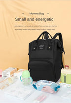 Nappy Backpack Diaper Bag Mummy Large Capacity Bags Mom Baby Multi-Function Waterproof Outdoor Travel Diaper Bags for Baby Care