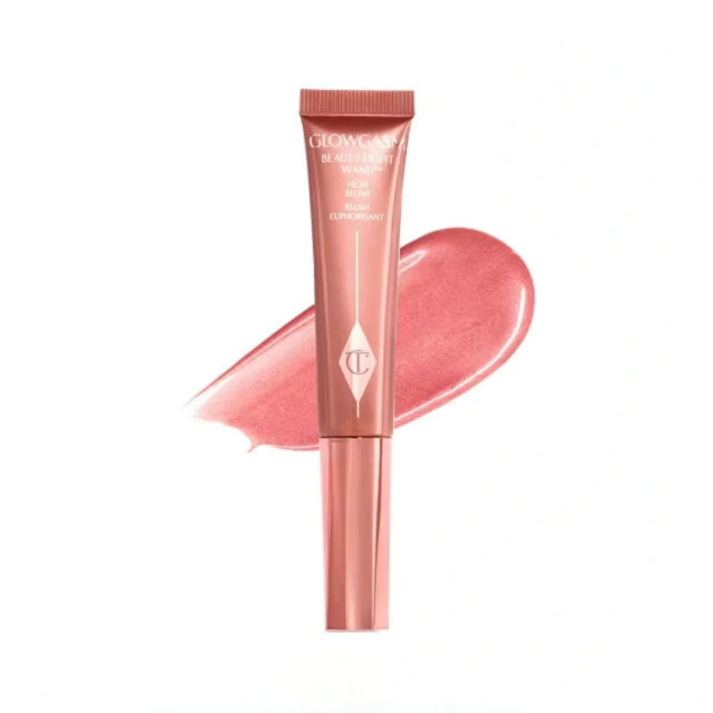 Charlotte Tilbury Lip Gloss Two Color Heart Shape Powder Blusher Highlight Spotlight Brightening Seamless Cosplay Makeup Gifts