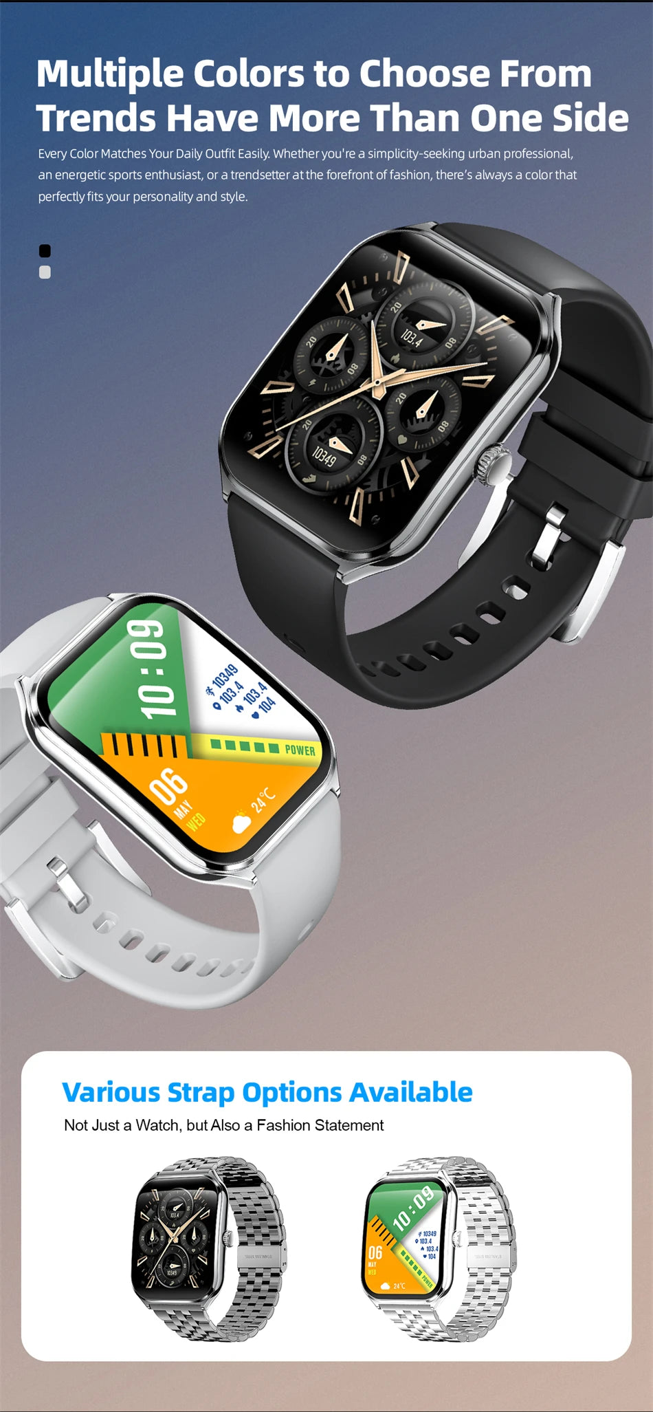 New For OPPO Ultra Thin Smart Watch Men AMOLED HD Screen Always Show Time Heart Rate Bluetooth Call Sports Waterproof Smartwatch