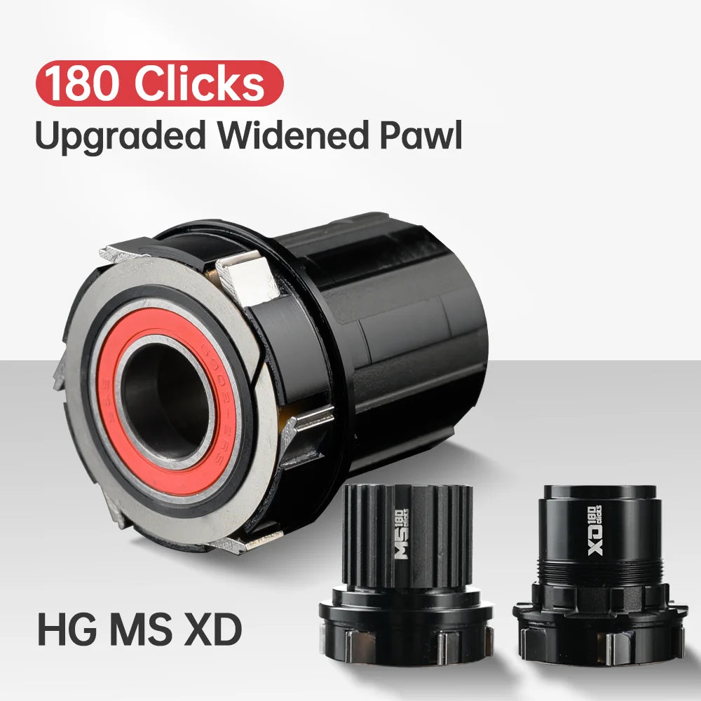 ARC MT088 MTB Hub 6 Pawls 180 Clicks Sealed Bearing Hub Front 9x100 15x100 Rear 10x135 12x142 Bicycle Cube 8 9 10 11 12 Speed