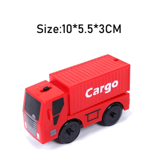 RC Electric Train Set Locomotive Magnetic Train Diecast Slot Toy Fit for Brand Wooden Railway Tracks Toys for Children Gifts