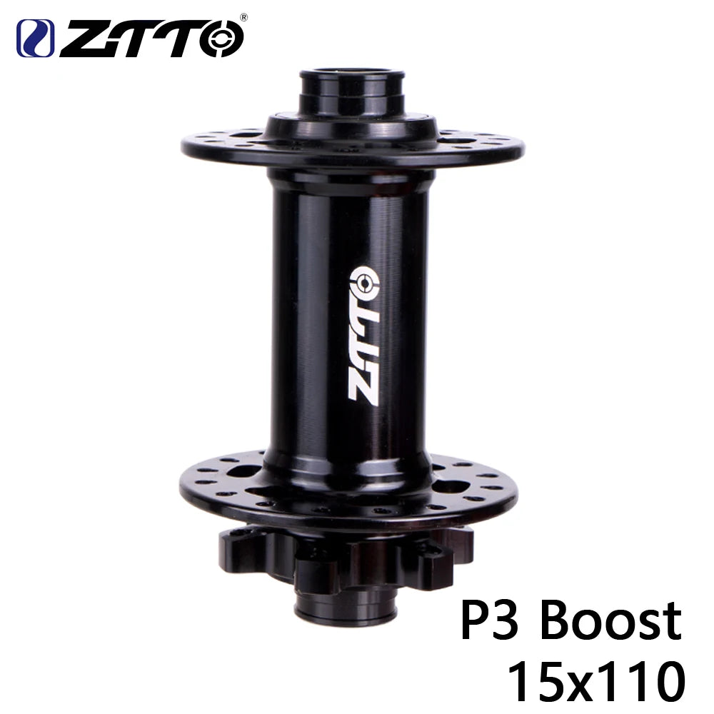 ZTTO MTB 32 Holes Disc Brake Hub Front Hub 6 Bolt Boost Hub 15x110 Thru Axle 15x100 32H Maza 9x100 QR Sealed Bearings