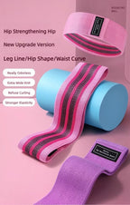 Fabric Resistance Hip Booty Bands Glute Thigh Elastic Workout Squat Circle Stretch Fitness Strips Loops Yoga Gym Equipment 3Pcs