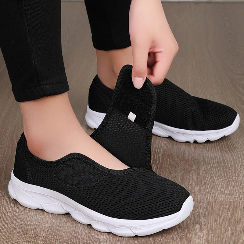 New Casual Orthopedics Wide Feet Swollen Shoes Thumb Eversion Adjusting Soft Comfortable Diabetic Shoe Walking Shoes Main image