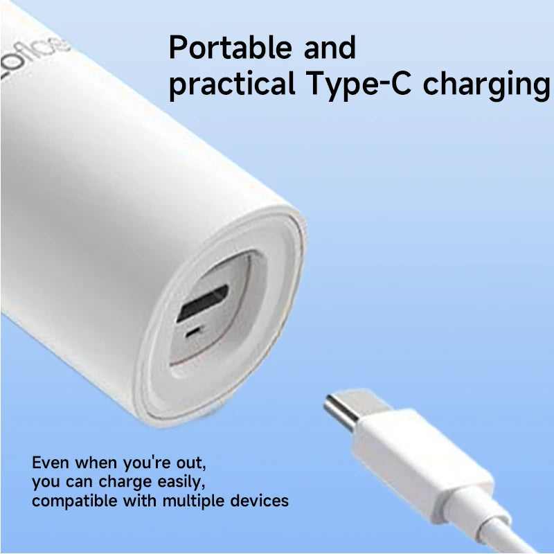 H2ofloss Sonic Electric Toothbrush 38000VPM 5 Modes IPX7 Waterproof 60 Days Battery Smart Timer Rechargeable Whitening Oral Care