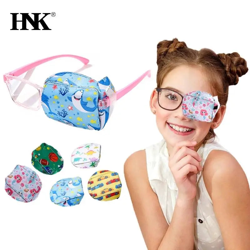 1pcs Cute Kids Strabismus Treatment Vision Care Children Health Child Occlusion Medical Lazy Eye Patch Eyeshade Main image