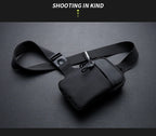 New chest bag for men and women's leisure, fitness, sports, crossbody bag, chest bag, casual men's bag, large capacity bag trend