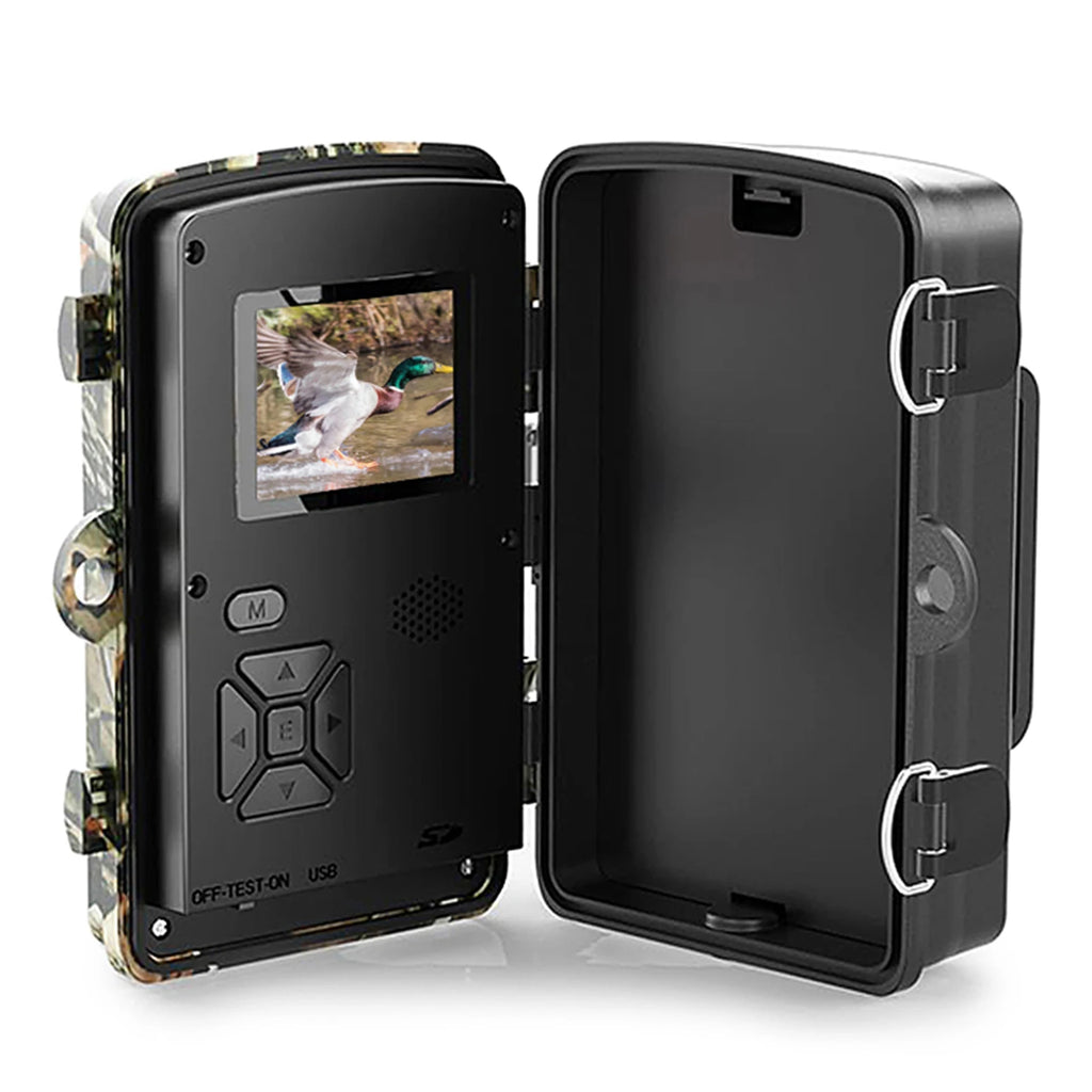 16MP 1080P Wildlife Hunting Trail and Game Camera Motion Activated Security Camera IP66 Waterproof Outdoor Infrared Night Vision