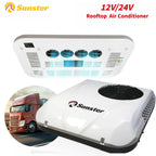 RV Rooftop Parking Air Conditioner 12V/24V DC Electric Cooling Low Noise & 4m³ High Efficiency For Vans, Campers, Motorhomes