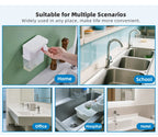 New Automatic Dishwashing Liquid Sensor Kitchen Double Head Gel Foam Hand Sanitizer Soap Dispenser Wall Hanging