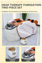 Luxury Electric Massage Head Spa Therapy Hair Salon Washing Shampoo Bed