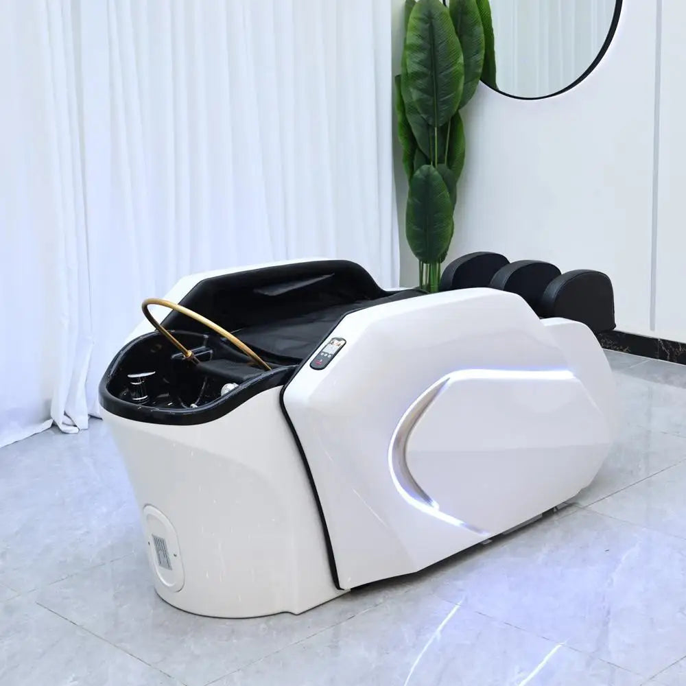 Beauty Salon Hair Washing Chair Electric Massage Table Head Spa Shampoo Bed Equipment Furniture Silla De Salon De Belleza