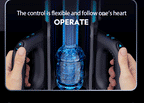Dual Handles Leten King Sex Machine Electric Thrusting Male Masturbator Orgasm Adult Toys 2 Soft Sleeve Voice Penis Stimulator