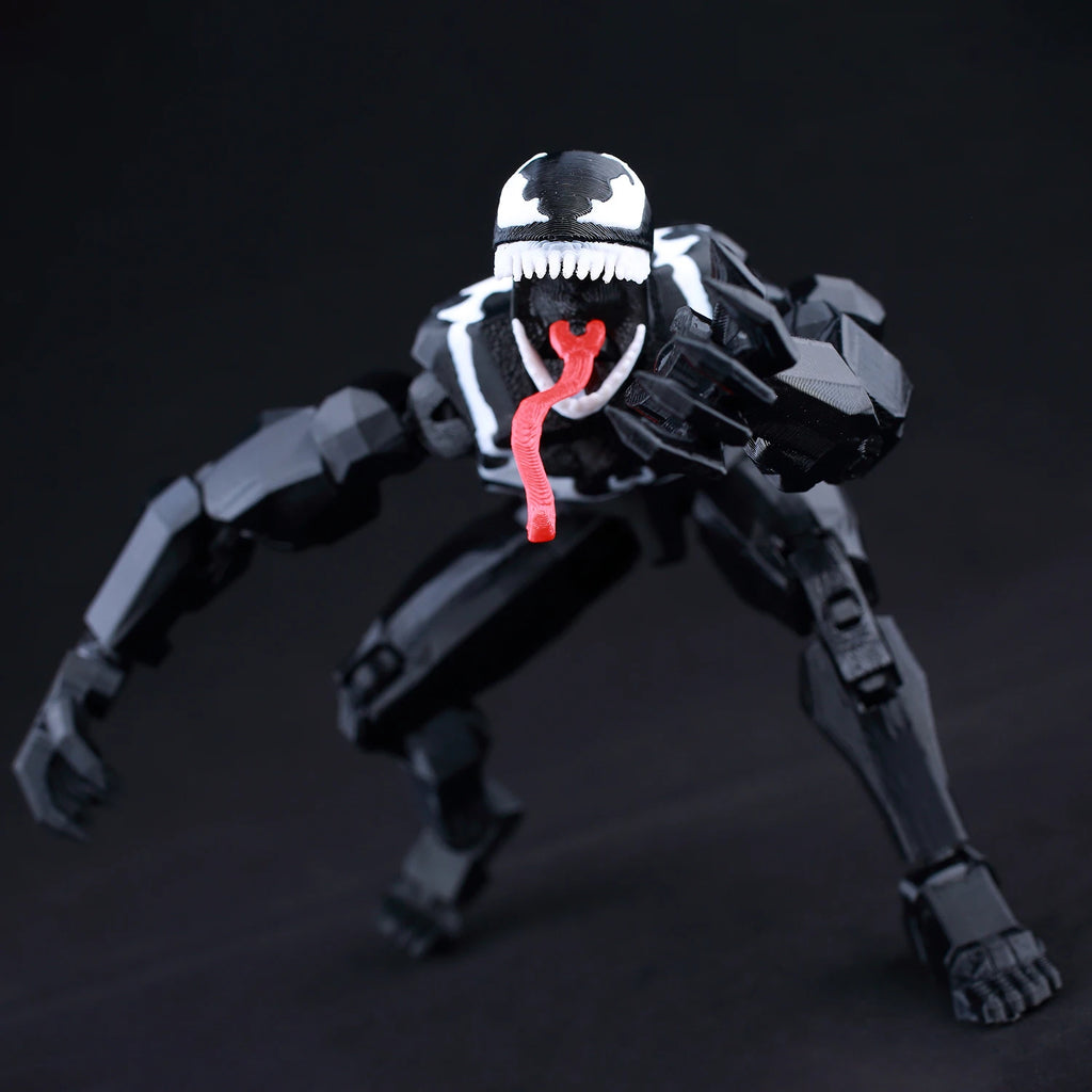 9L3D Printed Deadpool Wolverine Batman Spider-Man Venom Action Figures Dummy13 Lucky13 T13  Anime Model Toys Collectors Gifts