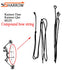 JUNXING M125 Compound Bow String Original Factory for Replace Change String Archery Hunting Bow Shooting High Quality Accessorie