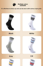 Kelme Men's Mid Length Socks 3 Pairs Of Casual Socks Sweat Absorbing And Breathable Sports Socks Running Speed Dry Socks