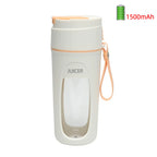 Portable Juicer Mini Electric Blender Multifunction Juice Maker Machine Fruit Mixers Extractors Smoothies Mixer 8 Blades 3000mAh