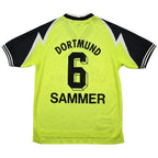 Best-Selling 1995-1996 Dortmund Sammer Retro 3DPrinted Soccer Short Sleeve Tee-Adults&Kids,Training Daily Sports&Casual Wear