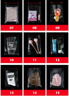 100PCS Opp Self-adhesive Transparent Plastic Bag Clothing Jewelry Packaging Self adhesive Biscuit Candy Packaging Cellophane Bag